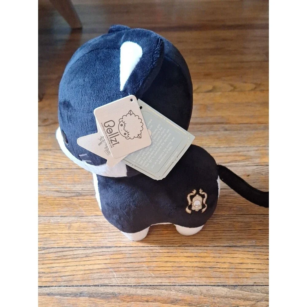 Plush Tuxedo Cat Stuffed Animal - Soft Kids Toy